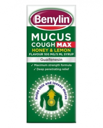 BENYLIN Mucus Cough Max Honey & Lemon Flavour Cough Syrup