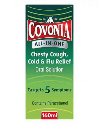 Covonia All-in-One Chesty Cough Cold and Flu Relief Oral Solution