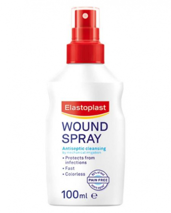Elastoplast Antiseptic Wound Cleansing Spray, 100ml