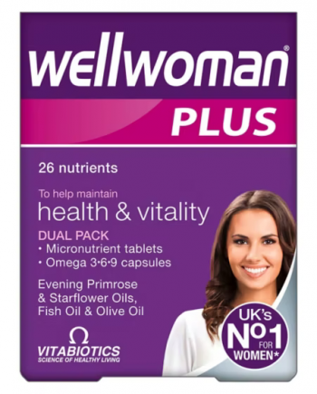 Vitabiotics Wellwoman Plus Omega 3.6.9 - 56 Tablets