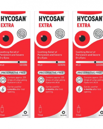 Hycosan Extra Preservative Free Drops - 3 x 7.5ml