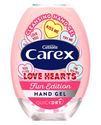 Carex Fun Edition Love Hearts Hand Gel 50ml