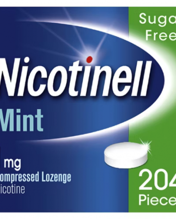 Nicotinell Nicotine Lozenge 1mg Mint 204 Pieces