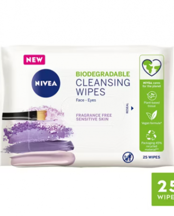 NIVEA Cleansing Face Wipes for Sensitive Skin 25pcs
