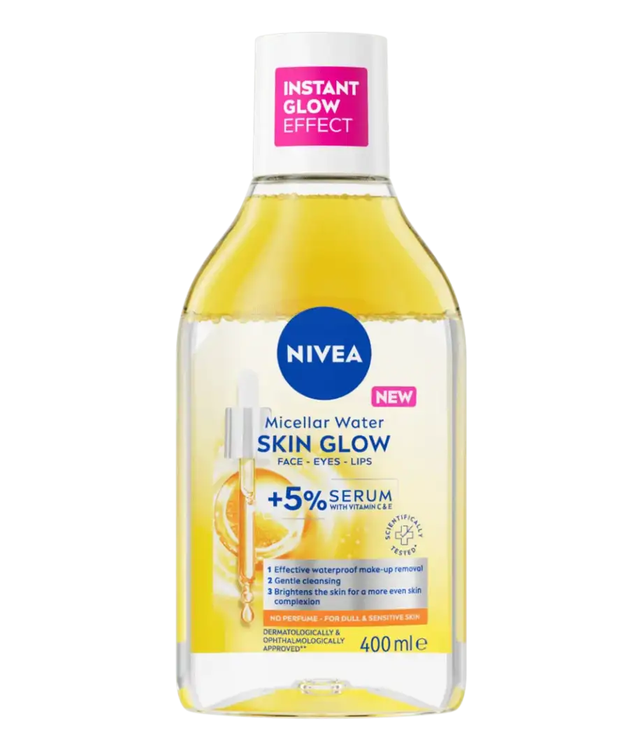Nivea Skin Glow Serum Infused Micellar Water-400ml