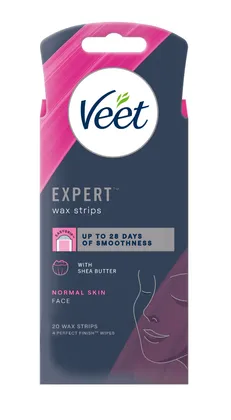 Veet Wax Strips For Normal Skin -20 Strips
